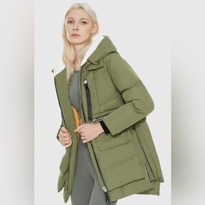 Orolay down puffer jacket size M - like new!